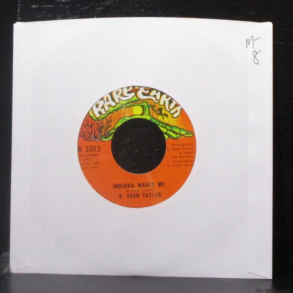 R. Dean Taylor - Indiana Wants Me / Love's Your Name 7" Mint- Vinyl 45 R 5013 - Shuga Records