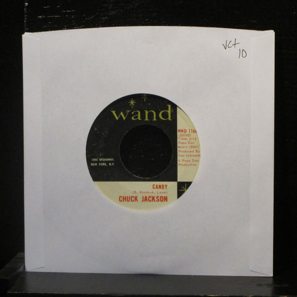 Chuck Jackson - Shame On Me / Candy 7" VG+ WND 1166 USA 1967 Vinyl 45 - Shuga Records