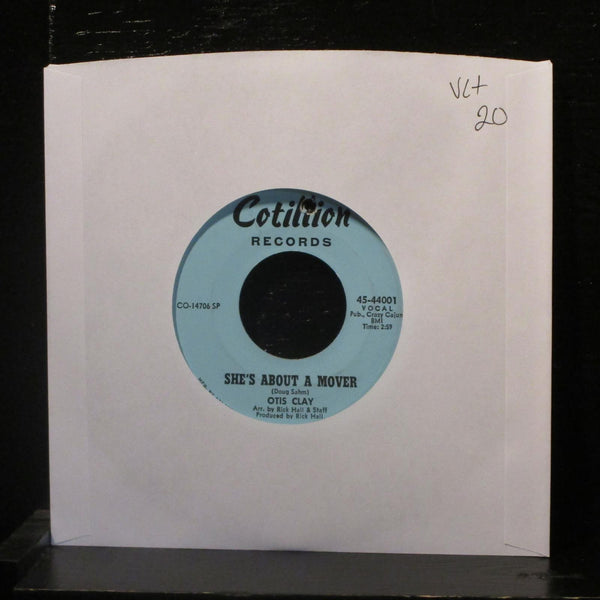 Otis Clay - She's About A Mover / You Don't Miss Your Water 7" VG+ 45-44001 - Shuga Records