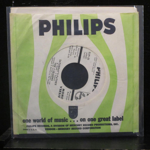 The 4 Seasons - Saturday's Father 7" VG+ DJP-25 Promo 1968 USA Vinyl 45 - Shuga Records