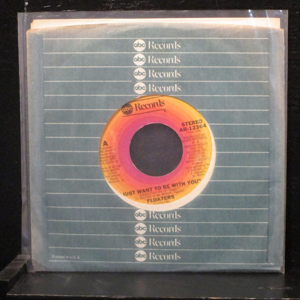 Floaters - I Just Want To Be With You / What Ever Your Sign 7" VG+ AB-12364 - Shuga Records