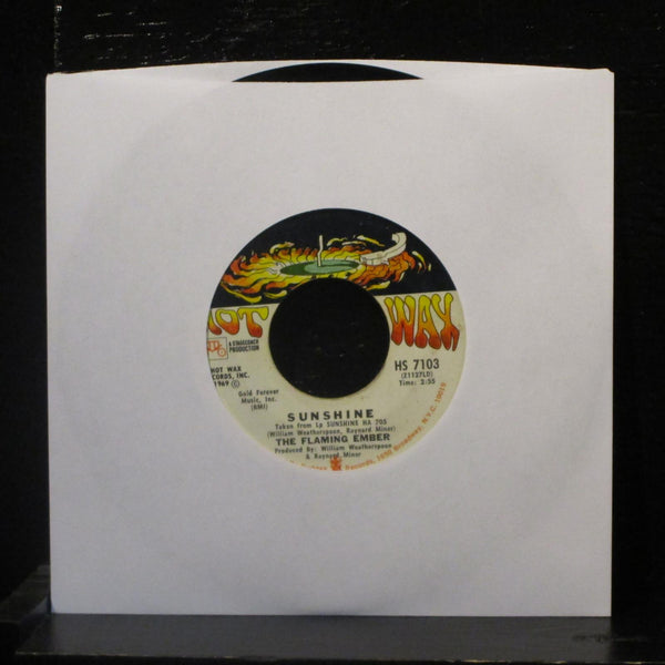 The Flaiming Ember - 1200 Miles / Sunshine 7" VG+ HS 7103 Promo Vinyl 45 - Shuga Records