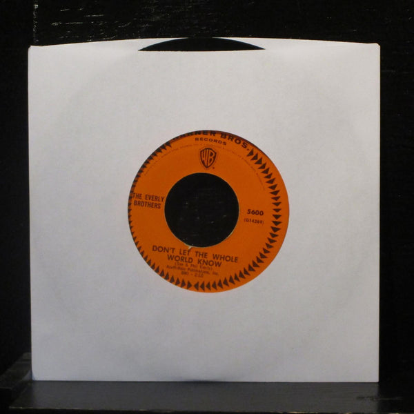 Everly Brothers - You're My Girl / Don't Let The Whole World Know 7" VG+ 5600 - Shuga Records