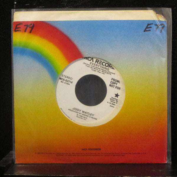Jody Watley - Everything 7" Mint- MCA-53714 Promo 1989 USA Vinyl 45 - Shuga Records