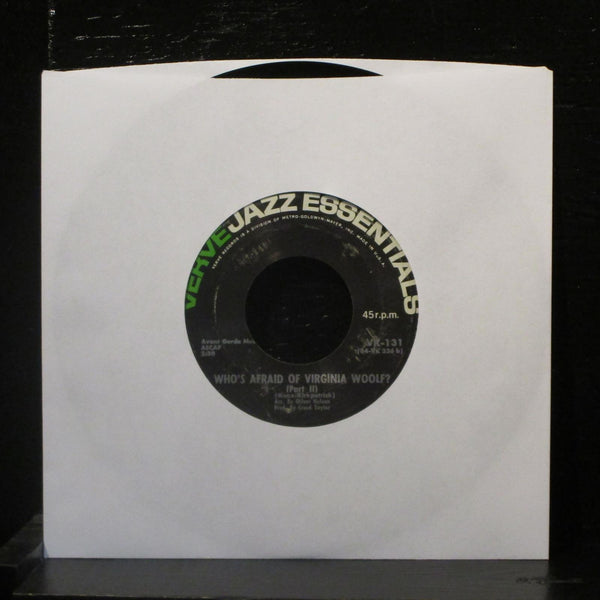 Jimmy Smith - Who's Afraid Of Virginia Woolf? 7" VG+ VK-131 USA 1964 Vinyl 45 - Shuga Records