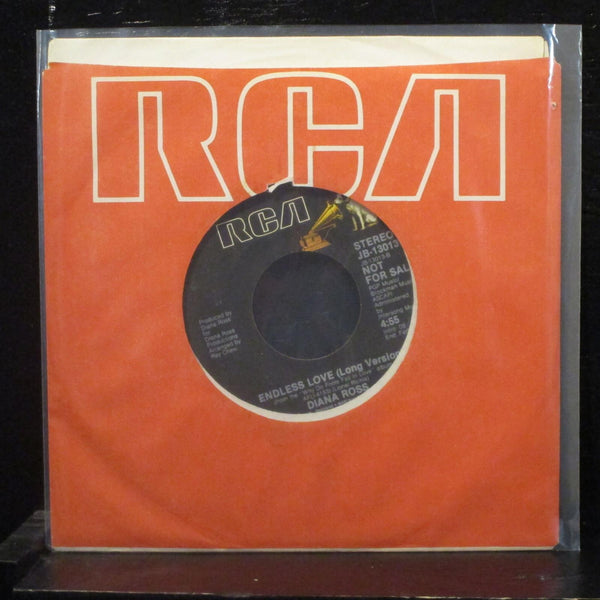 Diana Ross - Endless Love 7" Mint- JB-13013 RCA 1981 White Color Vinyl Promo 45 - Shuga Records