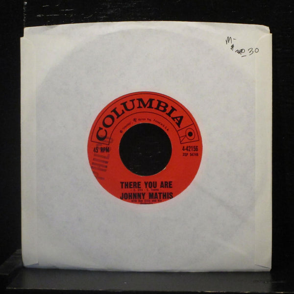 Johnny Mathis - There You Are / Wasn't The Summer Short 7" Mint- 4-42156 Vinyl - Shuga Records
