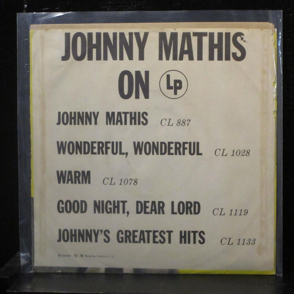 Johnny Mathis, Ray Ellis - A Certain Smile / Let It Rain 7" VG+ 4-41193 Vinyl 45 - Shuga Records