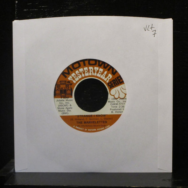 The Marvelettes - As Long As I Know He's Mine / Strange I Know 7" VG+ Y 506F - Shuga Records