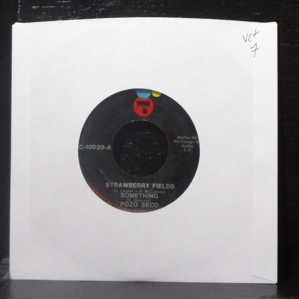 Pozo Seco - Strawberry Fields / Something 7" VG+ Vinyl 45 Certron C-10020 USA - Shuga Records