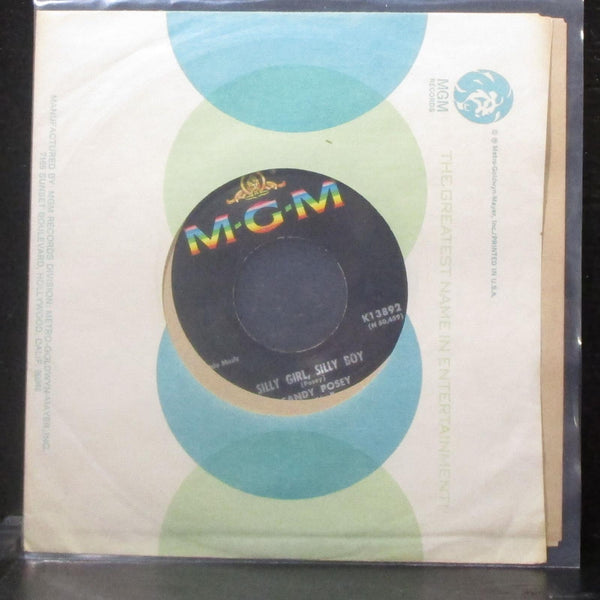 Sandy Posey - Something I'll Remember / Silly Girl Silly Boy 7" VG+ Vinyl 45 MGM - Shuga Records