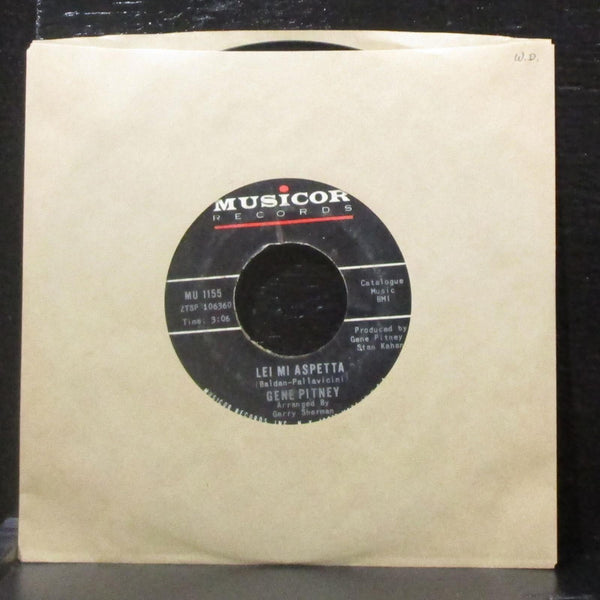 Gene Pitney - Nessuno Mi Puo' Giudicare / Lei Mi Aspetta 7" VG+ Vinyl 45 Musicor - Shuga Records
