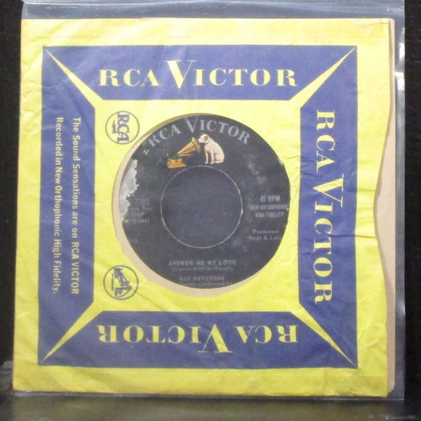 Ray Peterson - What Do You Want To Make Those Eyes At Me For? 7" VG+ Vinyl 45 - Shuga Records