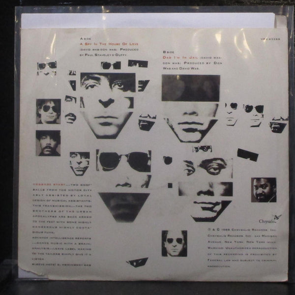Was (Not Was) - Spy In The House Of Love 7" Mint- Promo Vinyl 45 Chrysalis 1988 - Shuga Records