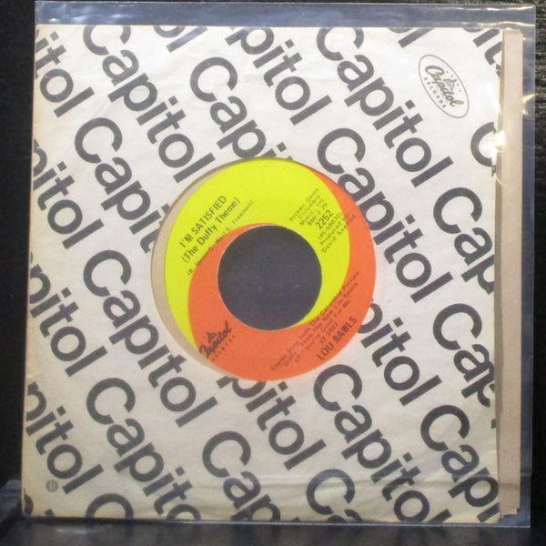 Lou Rawls - Down Here On The Ground / I'm Satisfied 7" Mint- Vinyl 45 Capitol - Shuga Records