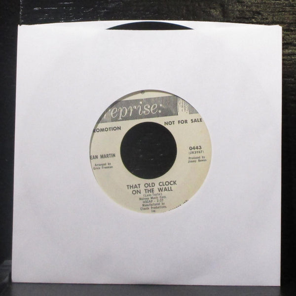 Dean Martin - Somewhere There's A Someone 7" VG+ Promo Vinyl 45 Reprise 0443 - Shuga Records