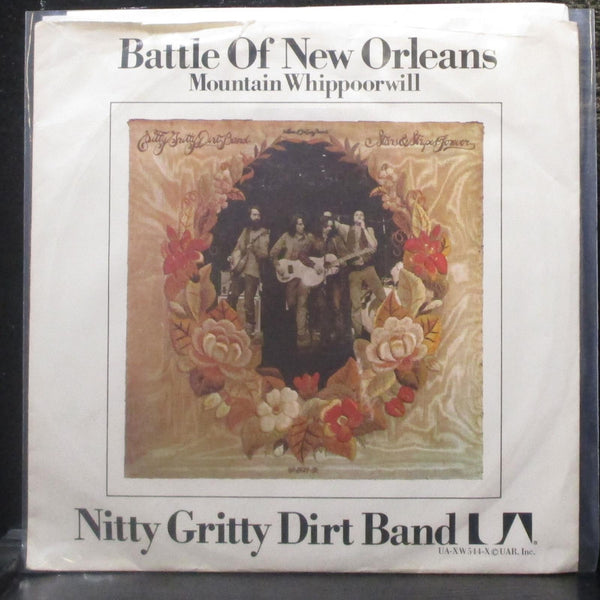 Nitty Gritty Dirt Band - Battle Of New Orleans 7" VG+ Vinyl 45 UA-XW544-X 1974 - Shuga Records