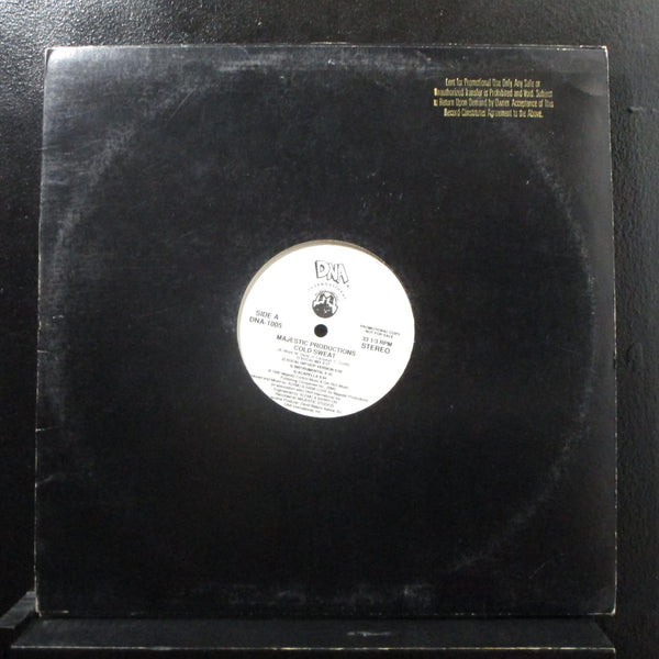 Majestic Productions - Cold Sweat / Frontline 12" VG DNA-1005 Promo Vinyl Record - Shuga Records