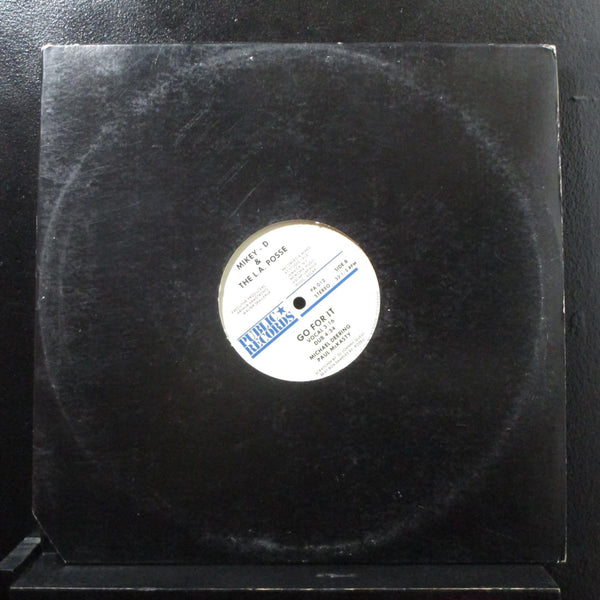 Mikey-D & The L.A. Posse - I Get Rough / Go For It 12" VG+ PA 012 Vinyl Record - Shuga Records