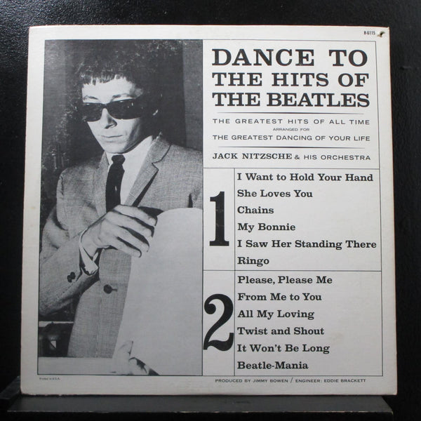 Jack Nitzsche - Dance To The Hits Of The Beatles LP VG+ R-6115 Mono Vinyl Record - Shuga Records