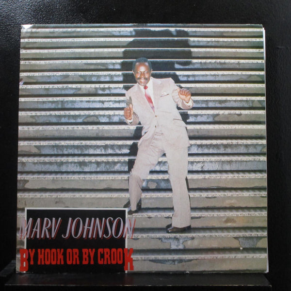Marv Johnson - By Hook Or By Crook 12" 45 RPM Mint- MARE 51 UK 1988 Vinyl Record - Shuga Records