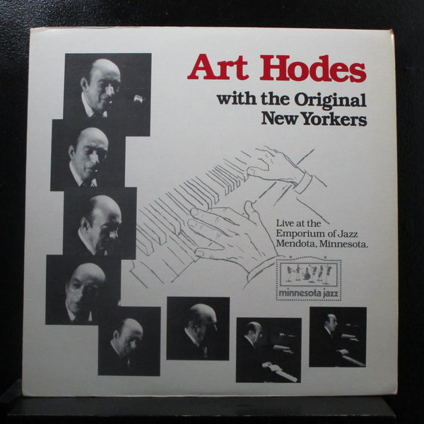 Art Hodes - Live At The Emporium Of Jazz Mendota, MN LP VG+ MJS 505 Vinyl Record - Shuga Records