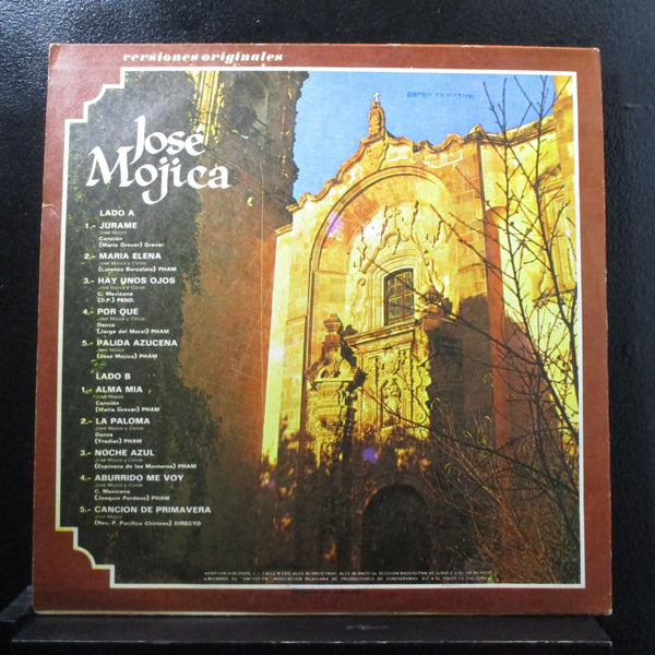 Jose Mojica - Discos De Oro De Jose Mojica Vol. 6 LP VG+ E-13-2139 Mexico Record - Shuga Records