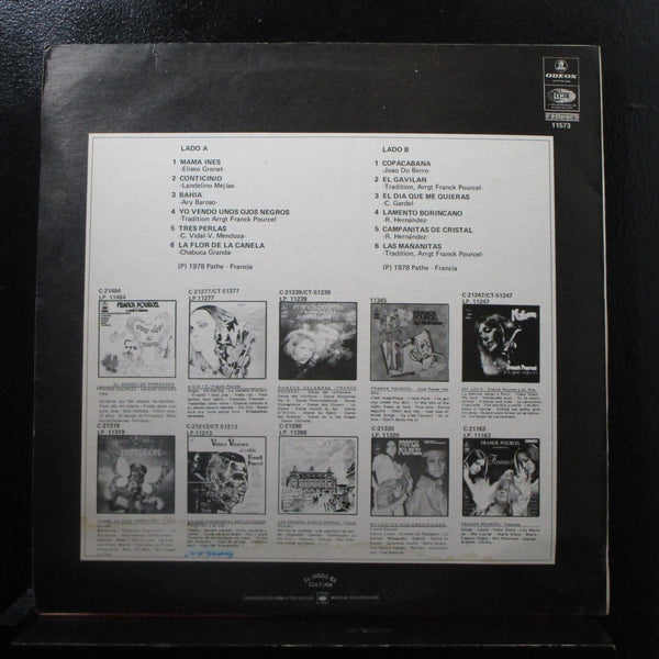 Franck Pourcel - Disco Latinomericano LP VG+ 11573 Colombia 1978 Vinyl Record - Shuga Records