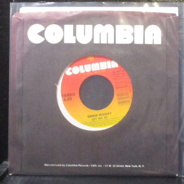 Eddie Money - Let Me In / Forget About Love 7" Mint- Vinyl 45 Columbia 38-68739 - Shuga Records