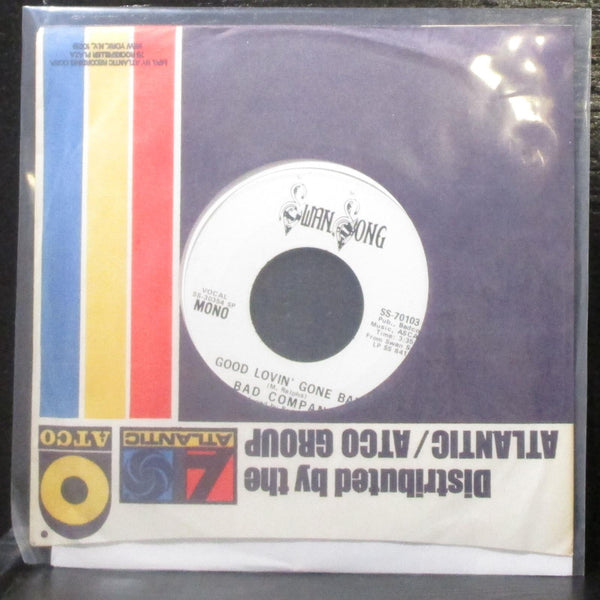 Bad Company - Good Lovin' Gone Bad 7" Mint- Promo Vinyl 45 Swan Song SS-70103 - Shuga Records