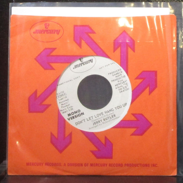 Jerry Butler - Don't Let Love Hang You Up 7" Mint- Promo Vinyl 45 Mercury DJ-152 - Shuga Records