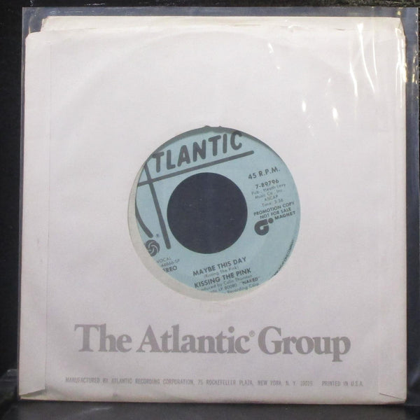 Kissing The Pink - Maybe This Day 7" Mint- Promo Vinyl 45 Atlantic 7-89796 USA - Shuga Records