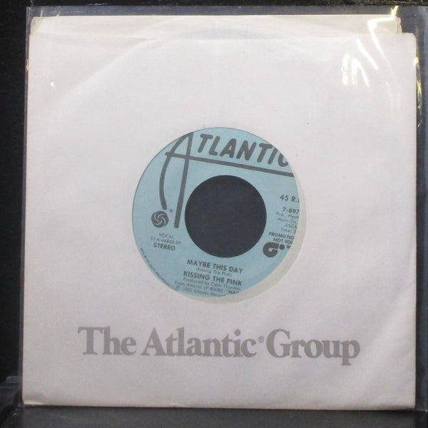 Kissing The Pink - Maybe This Day 7" Mint- Promo Vinyl 45 Atlantic 7-89796 USA - Shuga Records