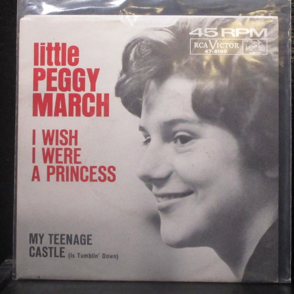 Little Peggy March - I Wish I Were A Princess 7" VG+ Vinyl 45 RCA 47-8189 USA - Shuga Records