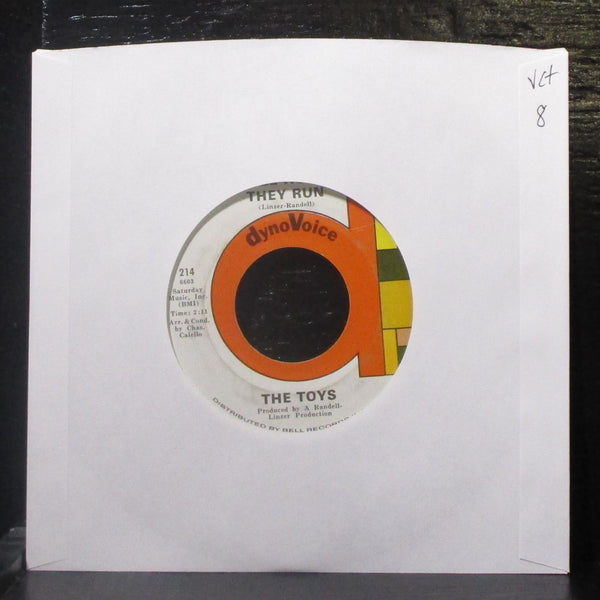 The Toys - Attack / See How They Run 7" VG+ Vinyl 45 DynoVoice 214 USA 1965 - Shuga Records