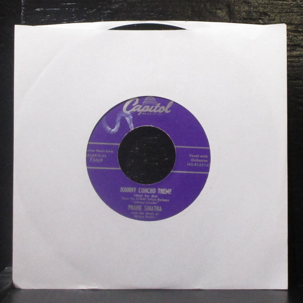 Frank Sinatra - You're Sensational / Johnny Concho Theme 7" VG+ Vinyl 45 F3469 - Shuga Records