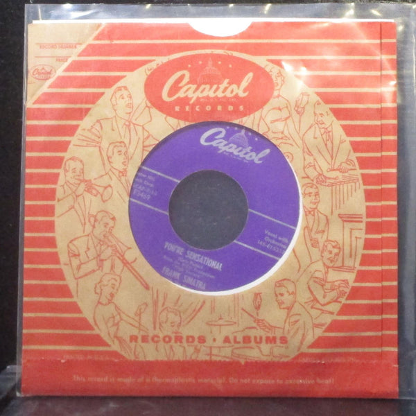 Frank Sinatra - You're Sensational / Johnny Concho Theme 7" Mint- Vinyl 45 F3469 - Shuga Records