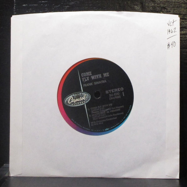 Frank Sinatra - Come Fly With Me EP 7" Vinyl 33 Capitol SU-920 USA 1962 - Shuga Records