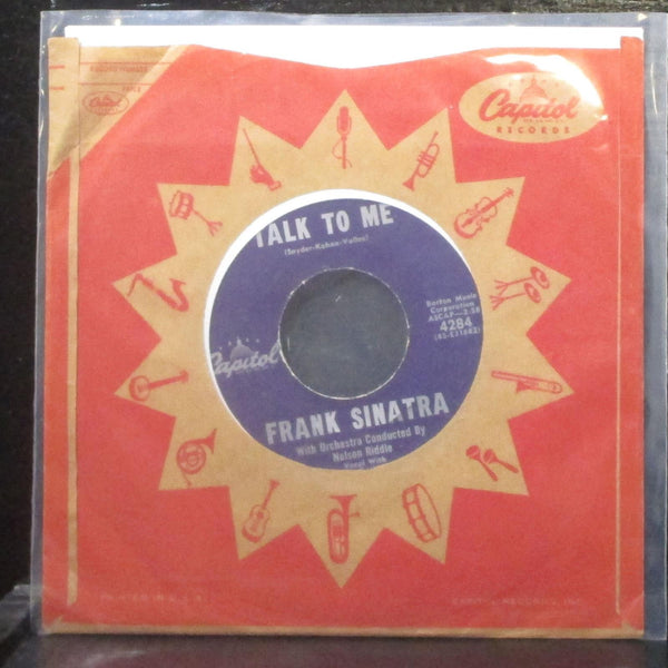 Frank Sinatra - Talk To Me / They Came To Cordura 7" Mint- Vinyl 45 Capitol 4284 - Shuga Records