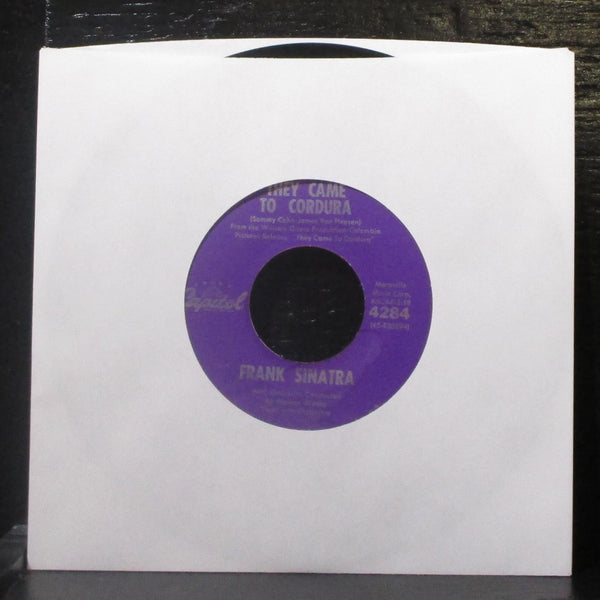 Frank Sinatra - Talk To Me / They Came To Cordura 7" VG+ Vinyl 45 Capitol 4284 - Shuga Records