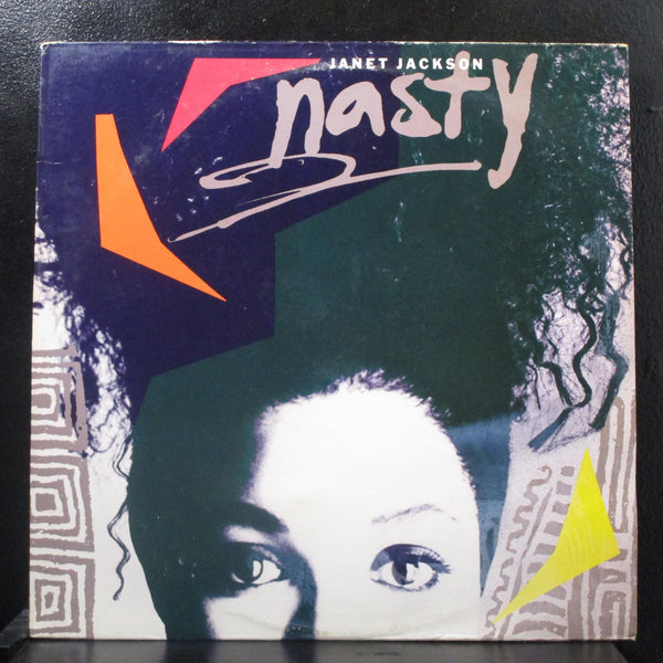 Janet Jackson - Nasty 12" 45 RPM VG+ SP-12178 USA 1986 A&M Vinyl Record - Shuga Records