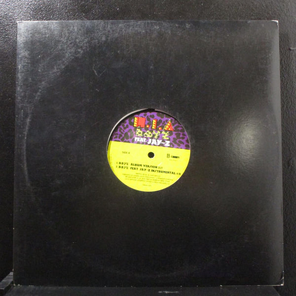 M.I.A. - Boyz 12" Mint- INTR 12522-1 USA 2008 Interscope Vinyl Record - Shuga Records