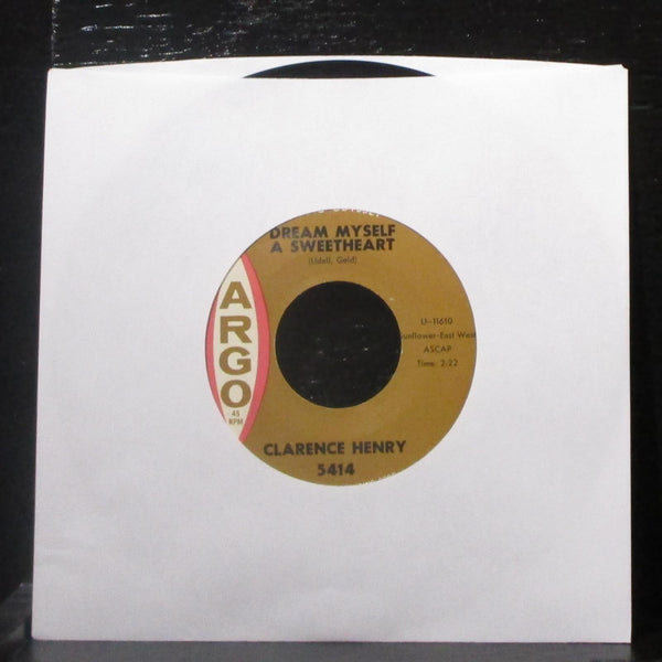 Clarence Henry - Dream Myself A Sweetheart / Lost Without You 7" VG+ Vinyl 45 - Shuga Records