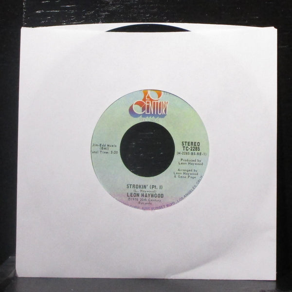 Leon Haywood - Strokin' 7" Mint- Vinyl 45 TC-2285 USA 1976 - Shuga Records
