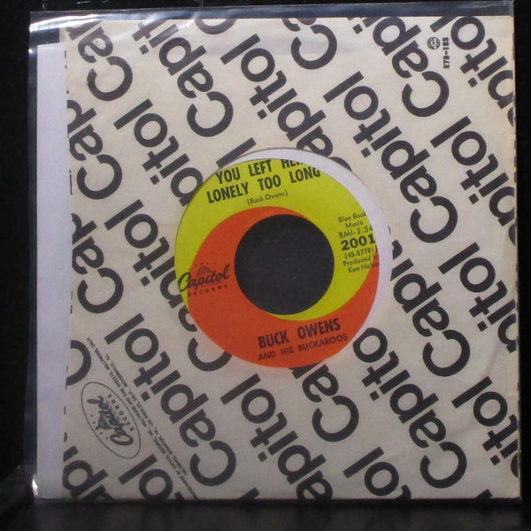 Buck Owens - It Takes People Like You 7" Mint- Vinyl 45 Capitol 2001 USA 1967 - Shuga Records