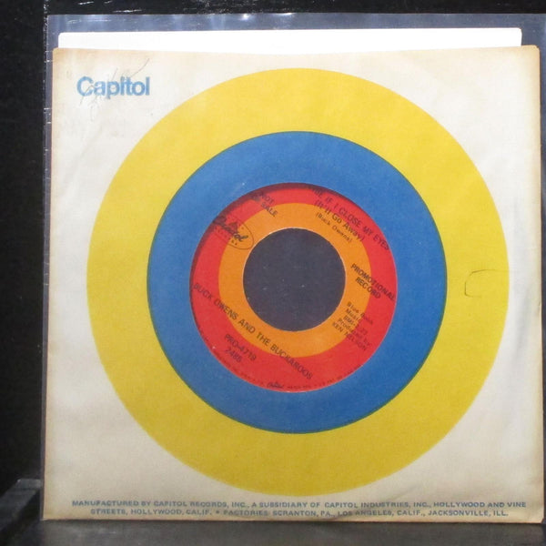 Buck Owens - Johnny B. Goode / Maybe If I Close My Eyes 7" Mint- Promo Vinyl 45 - Shuga Records