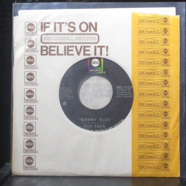 The Pop Tops - Mammy Blue / Road To Freedom 7" Mint- Vinyl 45 ABC-11311 USA - Shuga Records