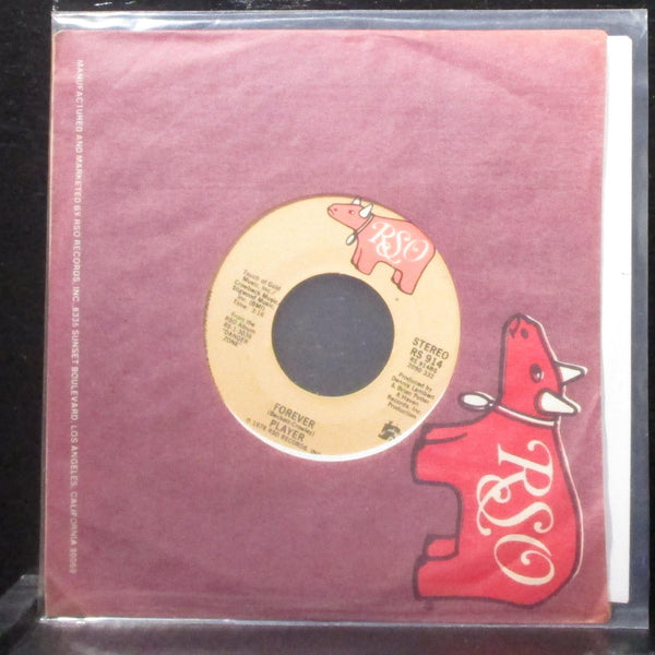 Player - Silver Lining / Forever 7" VG+ Vinyl 45 RSO RS 914 USA 1978 - Shuga Records