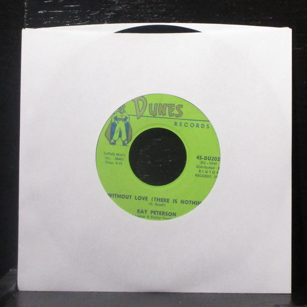 Ray Peterson - Give Us Your Blessing / Without Love 7" Mint- Vinyl 45 Dunes 1963 - Shuga Records