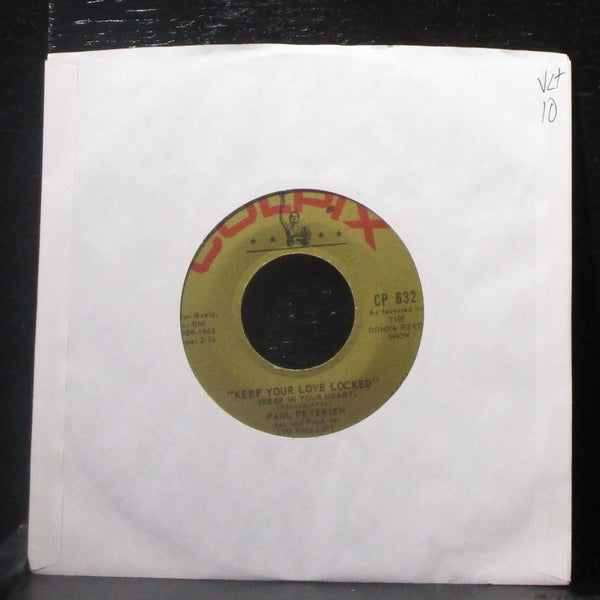 Paul Petersen - Keep Your Love Locked 7" VG+ Vinyl 45 Colpix CP 632 USA 1962 - Shuga Records